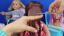 Bebeğimin Saçını Kestim? Playing Our Generation Dolls Spa Salon - Hair Cut Shop Toys Bidünya Oyuncak