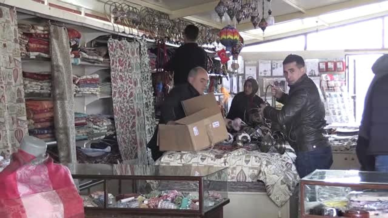 Kapadokya'daki Yapıların Yıkılması