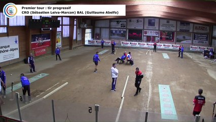 Premier tour, tir progressif, France Club Elite 1, J5 groupe Titre,  CRO Lyon contre Balaruc-les-Bains,  saison 2018/2019