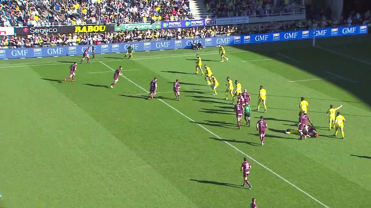 TOP 14 - Essai Blair CONNOR (UBB) - Clermont - Bordeaux-Bègles - J16 - Saison 2018/2019