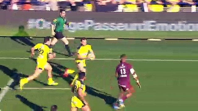 TOP 14 - Essai Paul JEDRASIAK (ASM) - Clermont - Bordeaux-Bègles - J16 - Saison 2018/2019
