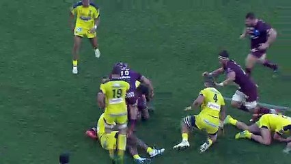 TOP 14 - Essai Jules GIMBERT (UBB) - Clermont - Bordeaux-Bègles - J16 - Saison 2018/2019