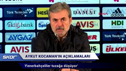 Aykut Kocaman’dan Alex de Souza açıklaması ‘Fenerbahçeliler tuzağa düşüyor’