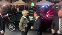 IMF Başkanı Lagarde - Yunanistan Başbakanı Çipras Görüşmesi