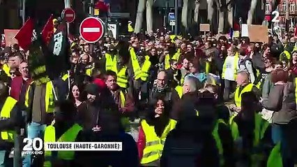 "Gilets jaunes" : mobilisation en ordre dispersé en région, pour la 14e journée de manifestations