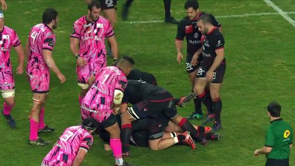 TOP 14 - Essai Noa NAKAITACI (LOU) - Paris - Lyon - J16 - Saison 2018/2019