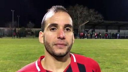 N3 – Mourad BENHAMIDA réagit après le nul du FC VAULX contre le FC BOURGOIN