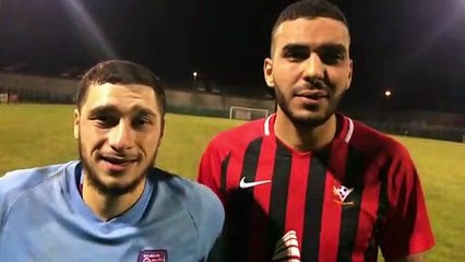 N3 – Salim MAOUCHI et Abdel EL MARYOUCH régissent après le nul entre le FC VAULX et le FC BOURGOIN