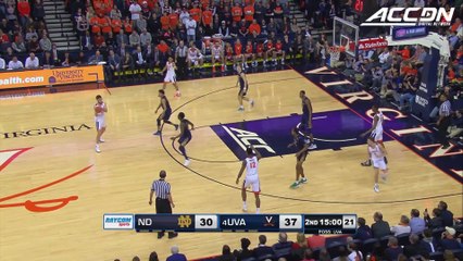 Notre Dame vs. Virginia Basketball Highlights (2018-19)