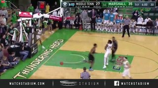Middle Tennessee vs. Marshall Basketball Highlights (2018-19)