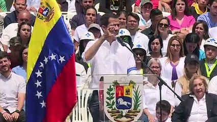 Guaidó convoca movilización nacional por ayuda humanitaria