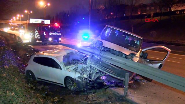 İstanbul’da korkunç kaza! Yaralılar var