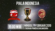 Jadwal Live Piala Indonesia Madura United Vs Sriwijaya FC, Minggu Pukul 19.00 WIB