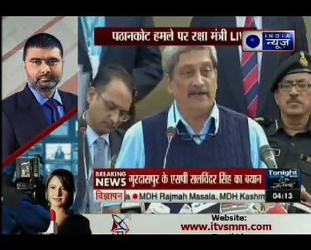 Pathankot terror attack: Fresh explosion at air base, Manohar Parrikar to brief media