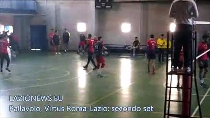 Pallavolo, Virtus Roma-Lazio 1-3: scambi nel secondo set