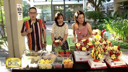 Salamat Dok: Noeme Supnet shows how to make fruit bouquets