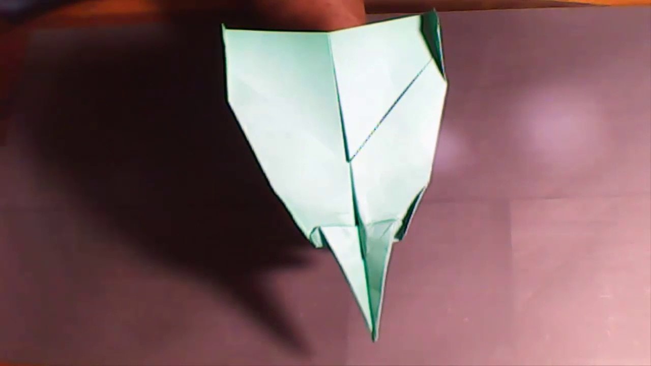 How to make a paper plane that flies far || Tutorial-15