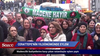 Cerattepe’nin yıldönümünde 6 ilde eylem yapıldı