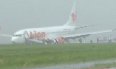 Pesawat Lion Air Tergelincir di Pontianak
