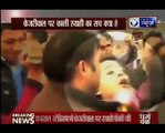 Odd-even event: Woman threw ink at Delhi Chief minister Arvind Kejriwal