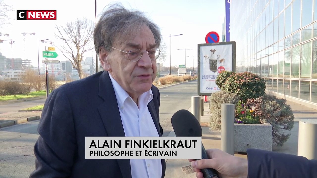 Alain Finkielkraut s'exprime à propos des insultes antisémites qu'il a subi samedi, lors de la manifestation des Gilets jaunes
