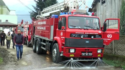 Ev yangını - DÜZCE