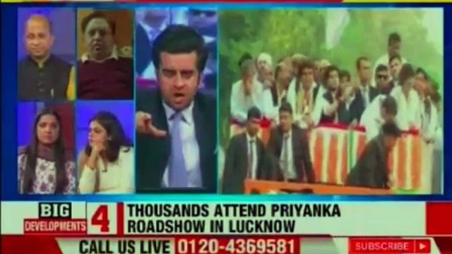 Priyanka Gandhi Lucknow Roadshow Live Updates - Priyanka Gandhi Finally Joins Congress Party Officially as General Secretary | Priyanka Gandhi | Rahul Gandhi