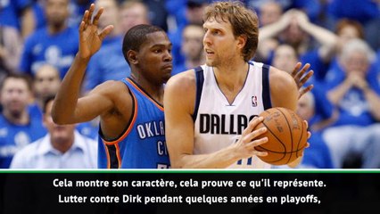 NBA - Durant : "L'héritage de Nowitzki perdurera pour toujours"