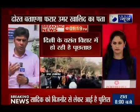 JNU Row: Delhi Police interrogates Umar Khalid's friend Sadiq Naqvi