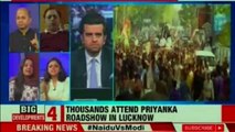 Priyanka Gandhi Lucknow Roadshow Live Updates - Priyanka Gandhi Finally Joins Congress Party Officially as General Secretary | Priyanka Gandhi | Rahul Gandhi