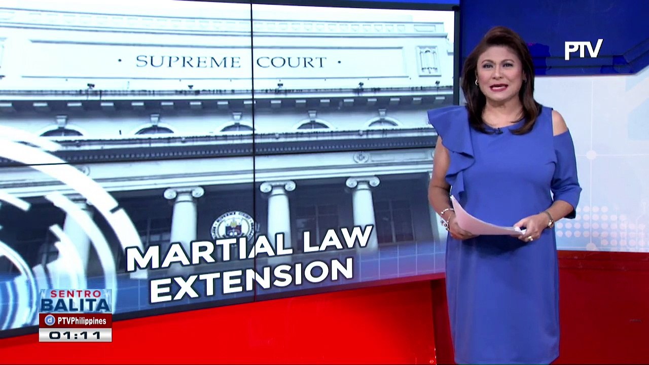 Desisyon ng SC ukol sa martial law extension, ikinatuwa ng AFP