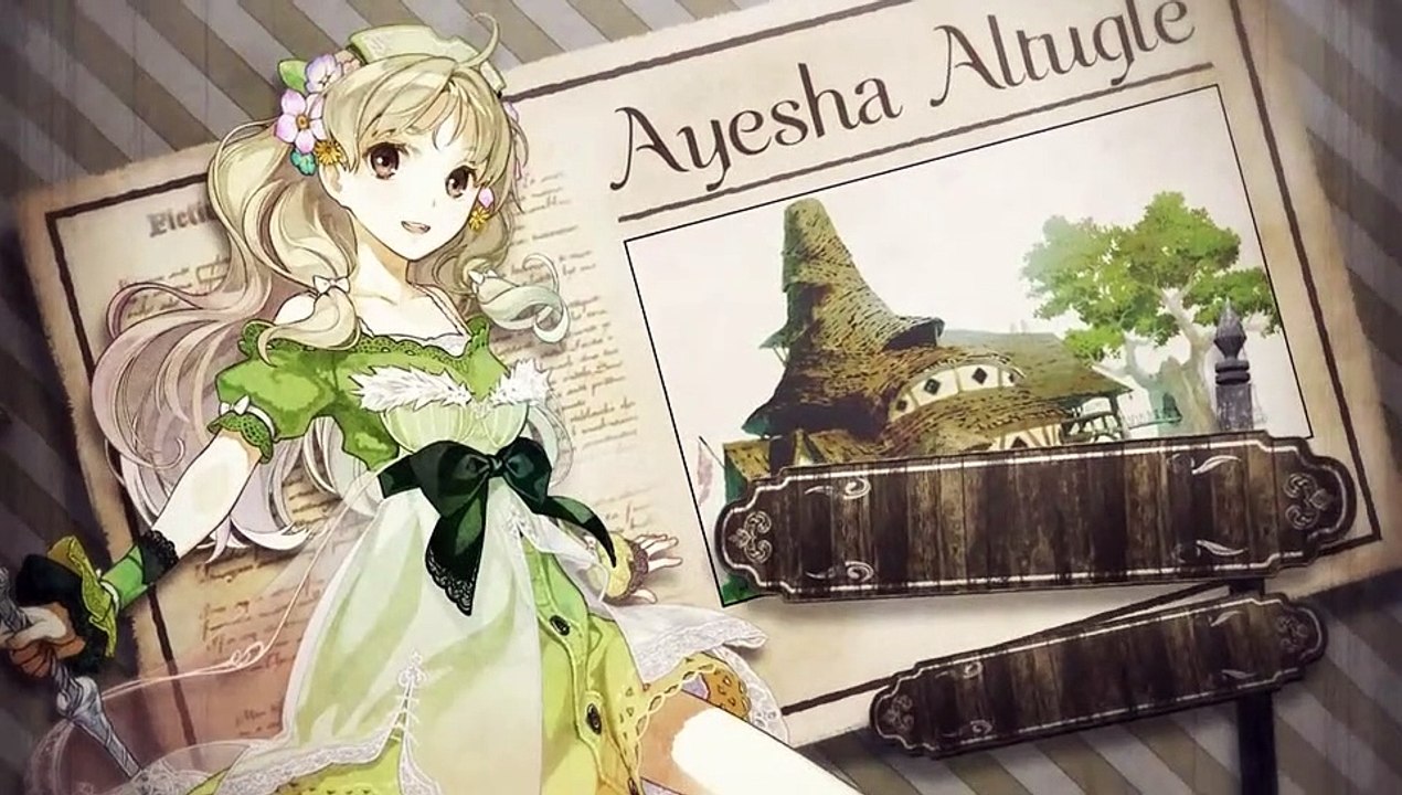 Atelier Ayesha: The Alchemist of Dusk - Tráiler de lanzamiento