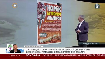Komik astronot aranıyor