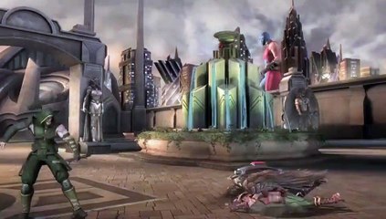 Injustice: Gods Among Us - Green Arrow vs Hawkgirl