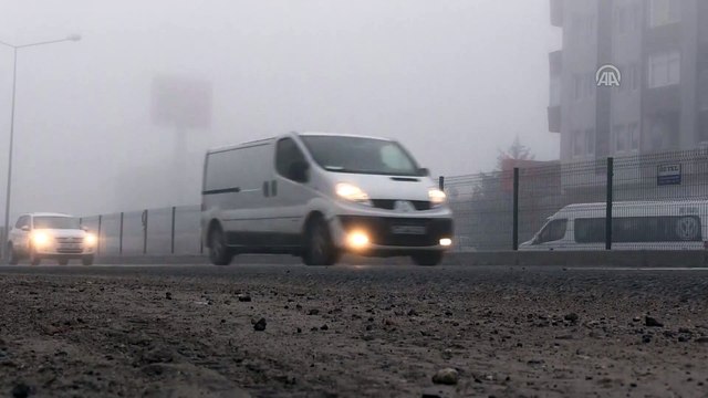 Yalova-Bursa karayolunda yoğun sis - YALOVA