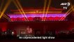 Beijing's Forbidden City in historic light show