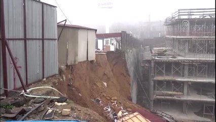 Sarıyer'de Toprak Kayması