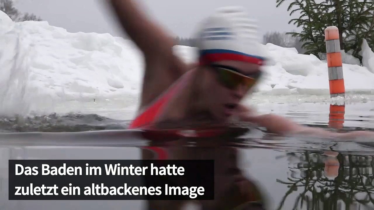 Eisbaden - neuer Trend in Russland