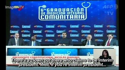 Venezuela: Maduro challenges Guaido to call election