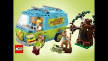 Lego Scooby Doo The Mystery Machine 75902 Fred Shaggy Stop Motion Speed Build - Unboxing Demo Review