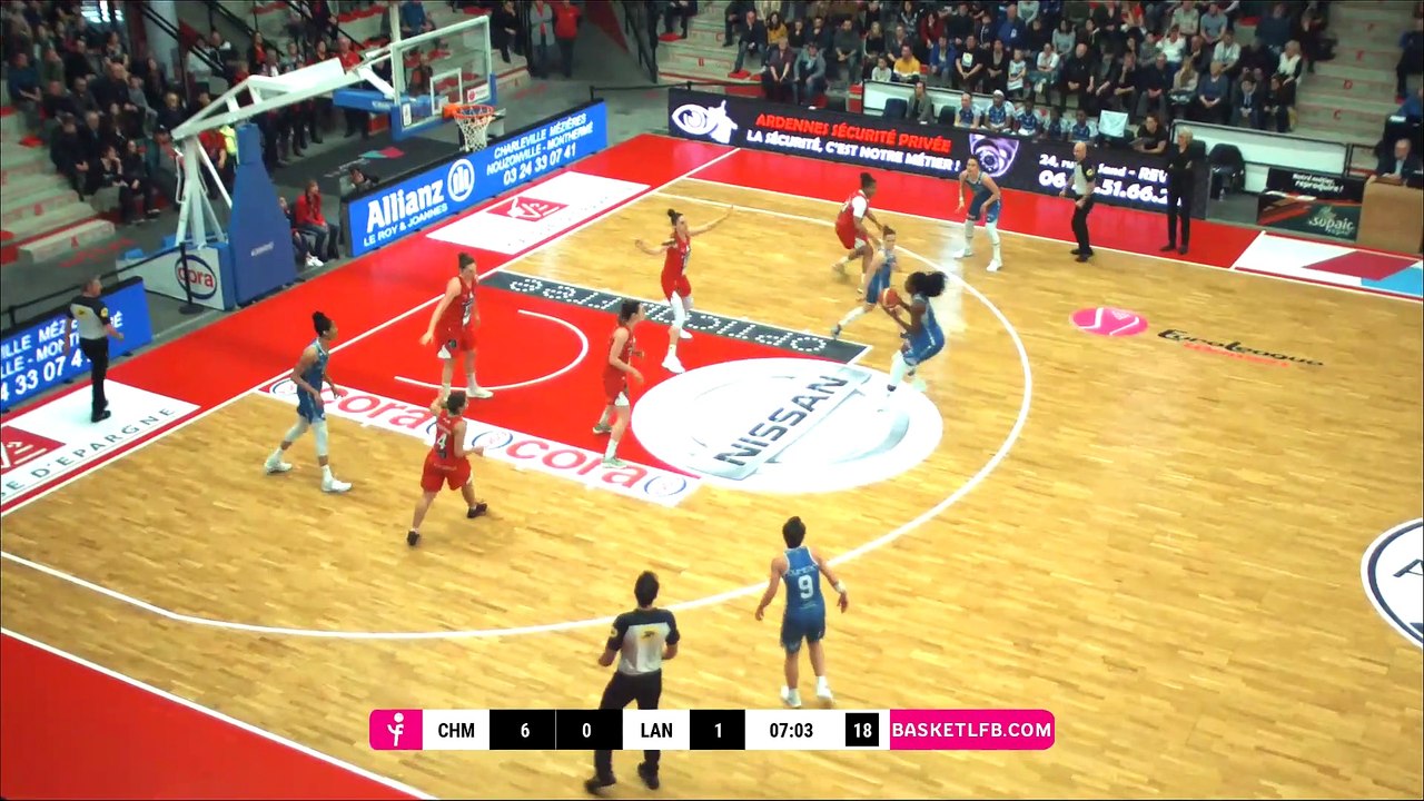 LFB 18/19 - J16 : Charleville-Mézières - Basket Landes