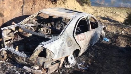Report Tv - Vrasja në Vlorë, gjendet e djegur makina e autorit