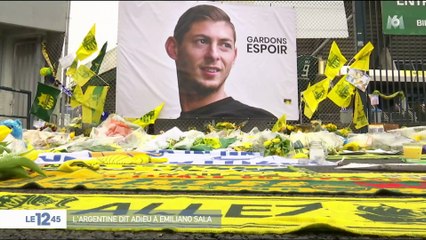Les obsèques d'Emiliano Sala célébrées en Argentine