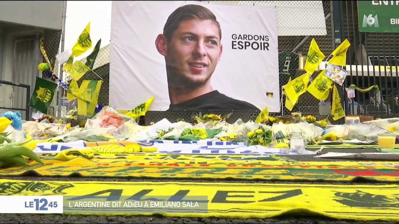 Les obsèques d'Emiliano Sala célébrées en Argentine