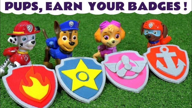 Paw Patrol Earn Your Play Doh Badges Rescue with Zuma Skye and Thomas and Friends with the Funny Funlings - A Family Friendly Full Episode English Story for kids