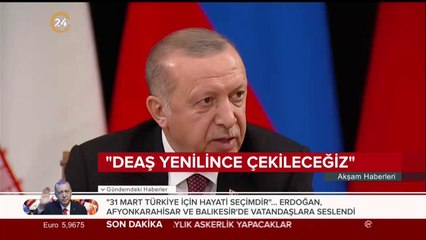 Trump'tan Suriye açıklaması: DEAŞ yenilince çıkacağız