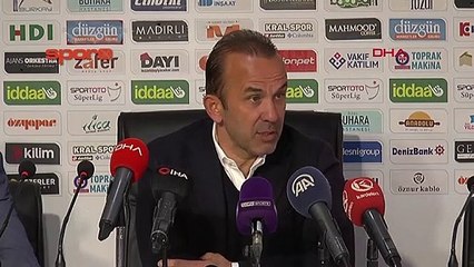 Mehmet Özdilek maçın sonucunu karıştırdı!