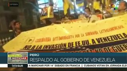 Perú: Coordinadora Antiimperialista se solidariza con Venezuela