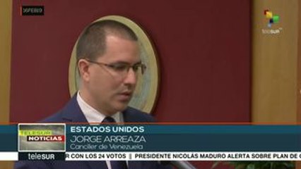 Arreaza confirma negociaciones entre Washington y Caracas
