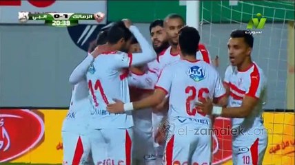 هدف الزمالك الاول"خالد بوطيب" ( الزمالك 1-0 انبي) الدورى المصرى - الاسبوع 22